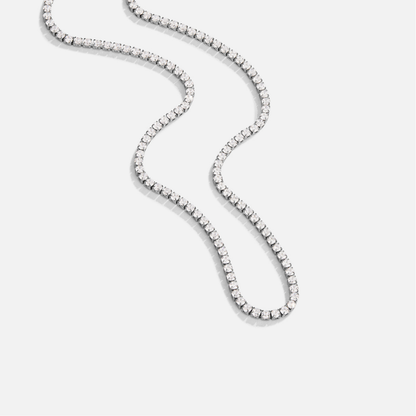 Cordelia Single Crystal Silver-Tone Necklace