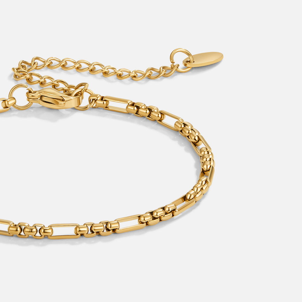 Eli Plain Gold-Tone Everyday Bracelet
