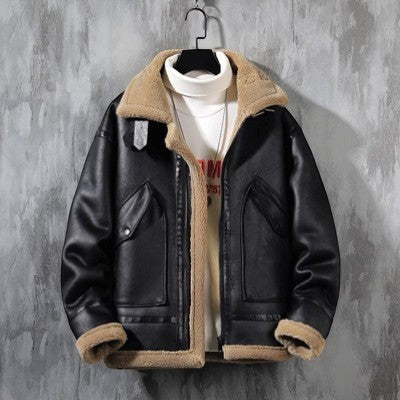 Men's Lambswool Lined Jacket – Relaxed Fit
