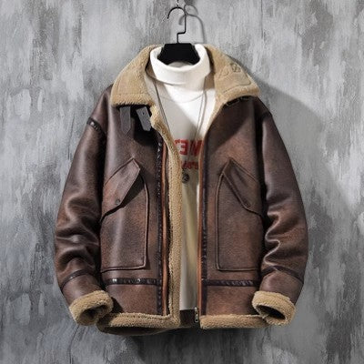 Men's Lambswool Lined Jacket – Relaxed Fit