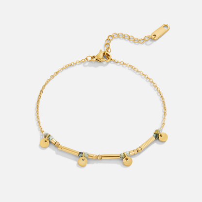 Neri Scattered Disc Gold-Tone Bracelet