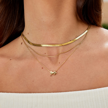 Layla Double Strand Gold-Tone Necklace