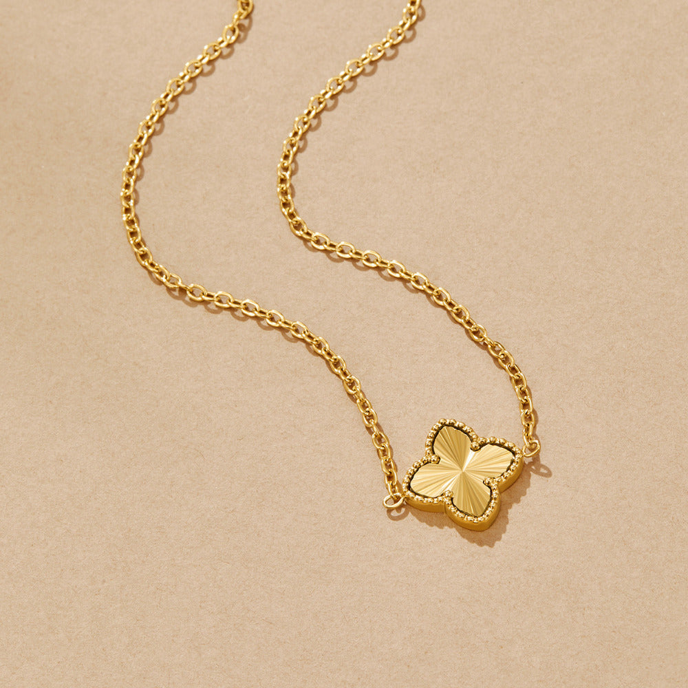 Amara Four-Leaf Clover Pendant Necklace