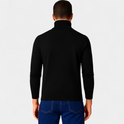 Men's Slim Fit Cotton Cardigan – Minimal Plain V-Neck