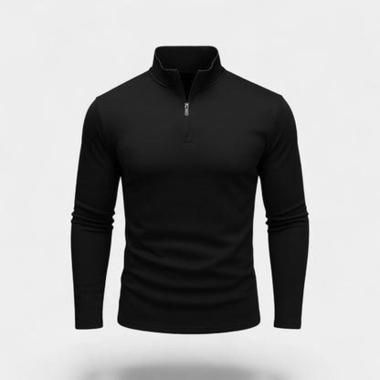 Men's Quarter Zip Sweatshirt – Smooth Athletic Knit