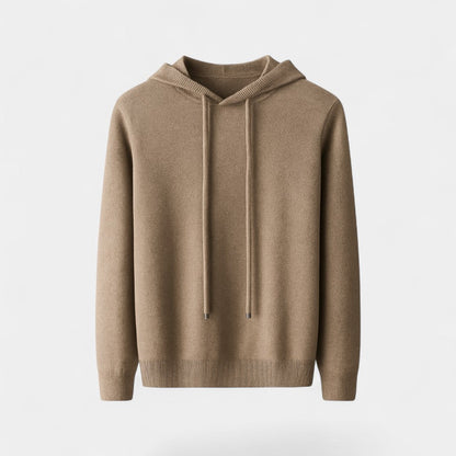 Men's Merino Wool Hoodie – Relaxed Minimalist Knit