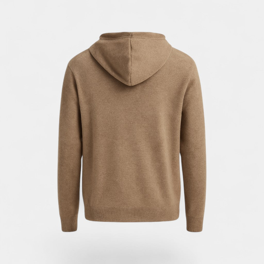 Men's Merino Wool Hoodie – Relaxed Minimalist Knit