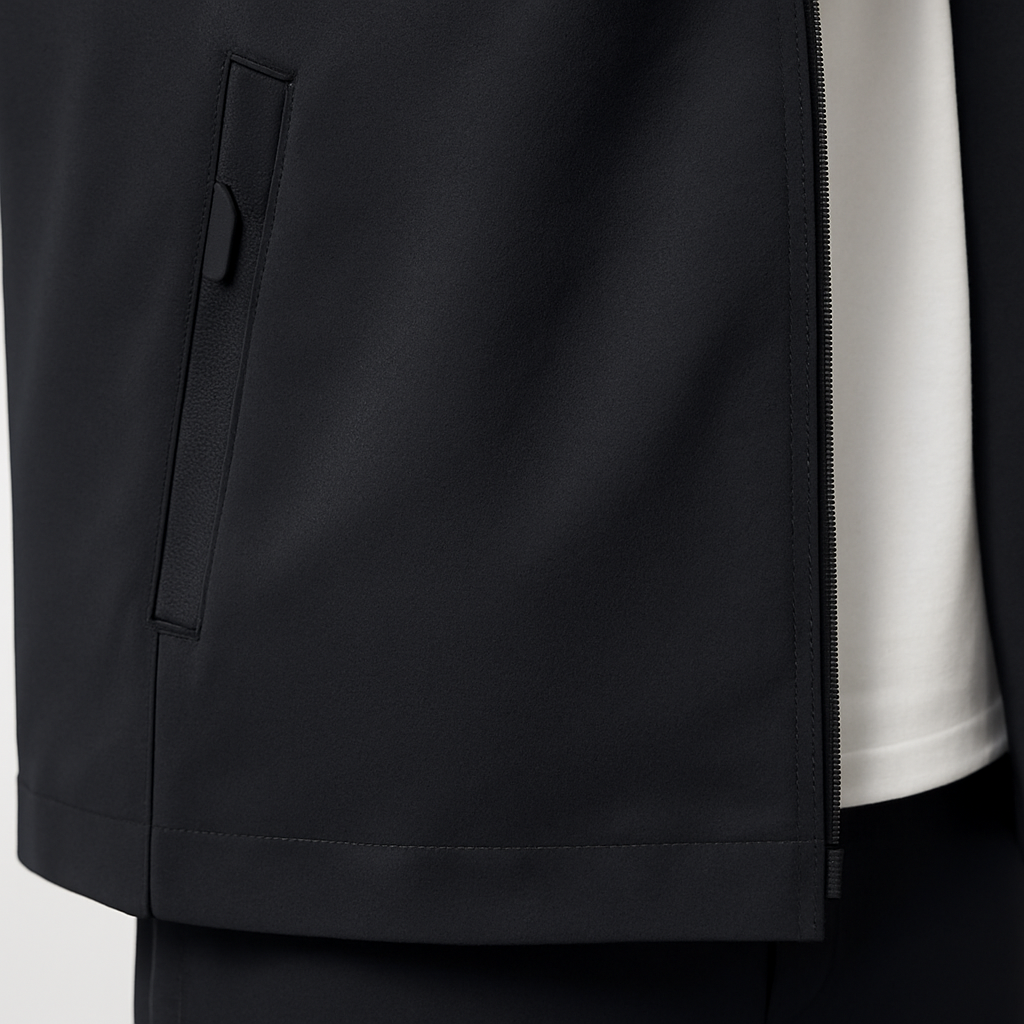 Men's Utility Body Warmer – Structured Stand Collar