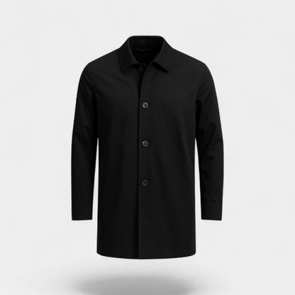 Men's Trench Coat – Lightweight Mid Length Unlined