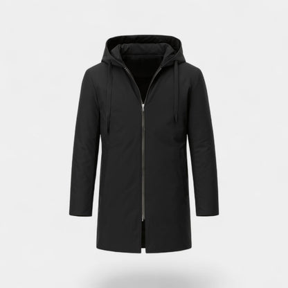 Men's Hooded Parka – Padded Technical Winter Shell