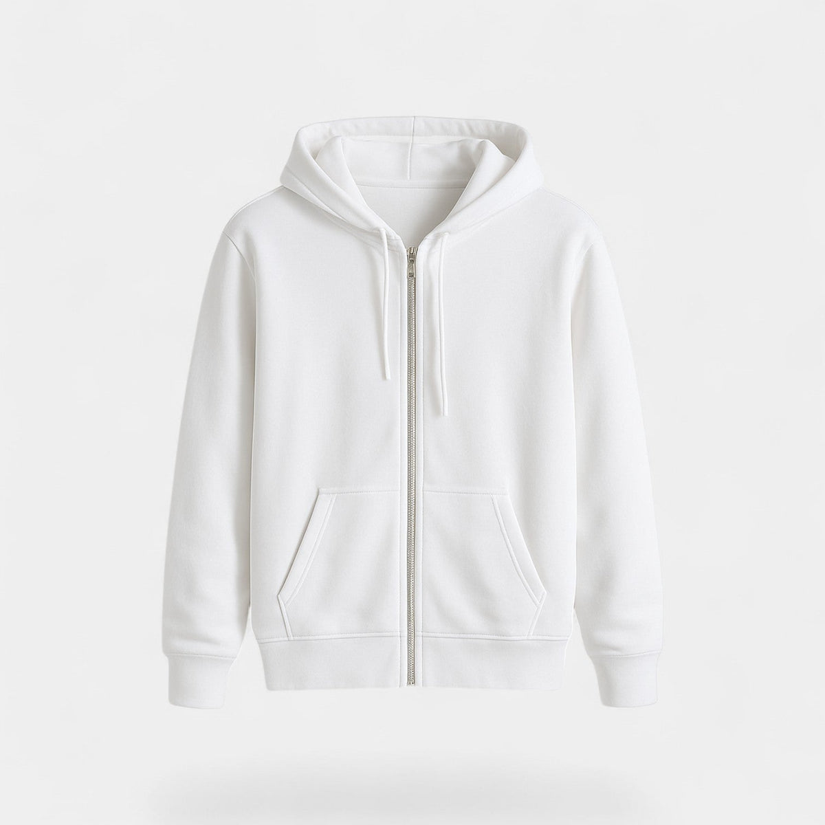 Men's Zip Through Hooded Cardigan – Relaxed Technical Knit