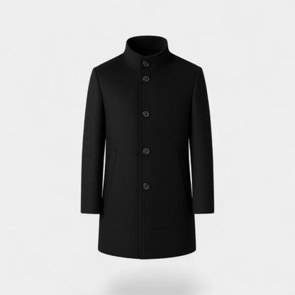 Men's Merino Wool Coat – Removable Insulating Lining
