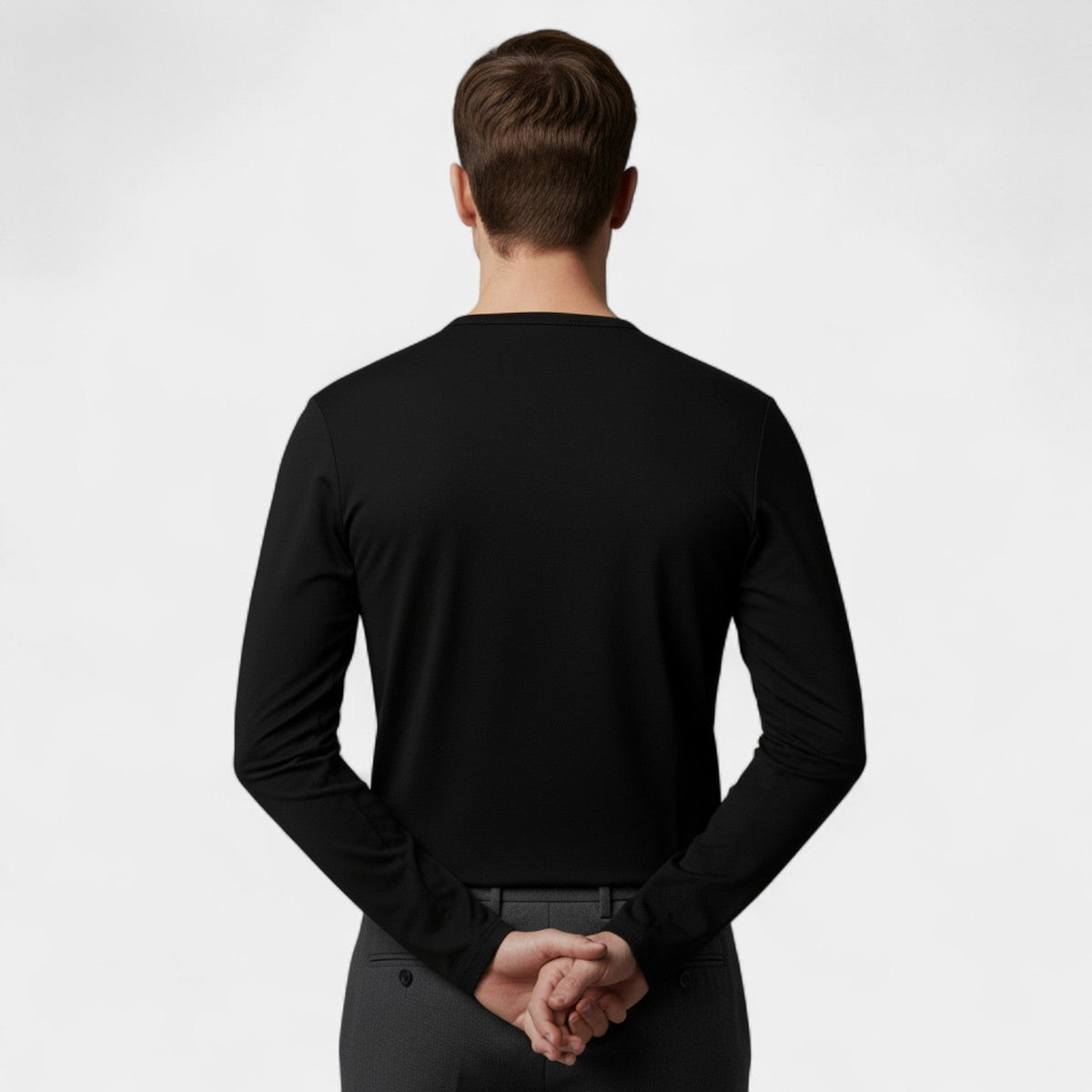 Men's Thermal Base Layer Top – Crew Neck Set of Three