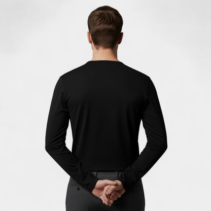 Men's Thermal Base Layer Top – Crew Neck Set of Three