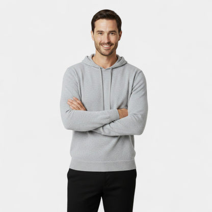 Men's Merino Wool Hoodie – Relaxed Minimalist Knit