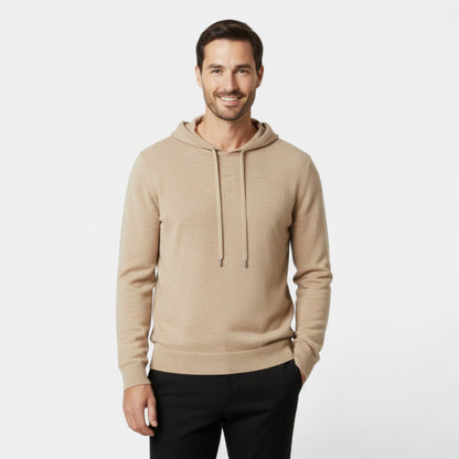 Men's Merino Wool Hoodie – Relaxed Minimalist Knit