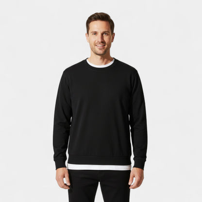 Men's Crew Neck Jumper Three Pack – Relaxed Cotton