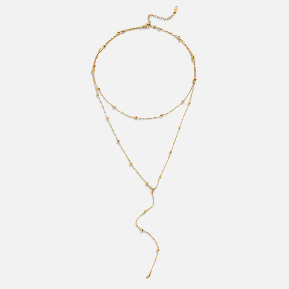 Amara Tasselled Multi-Strand Necklace