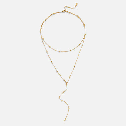Amara Tasselled Multi-Strand Necklace