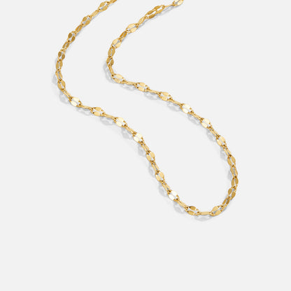 Leila Slim Gold-Tone Link Necklace