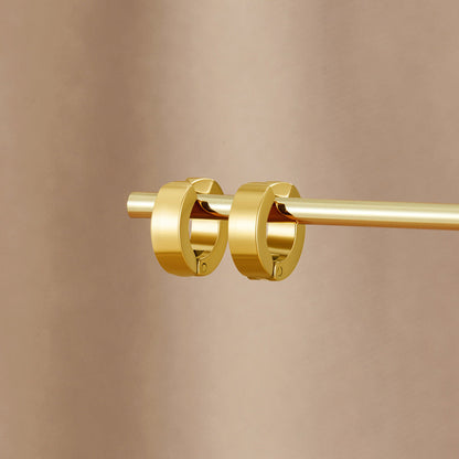 Millie Slim Gold-Tone No-Piercing Cuff Earrings