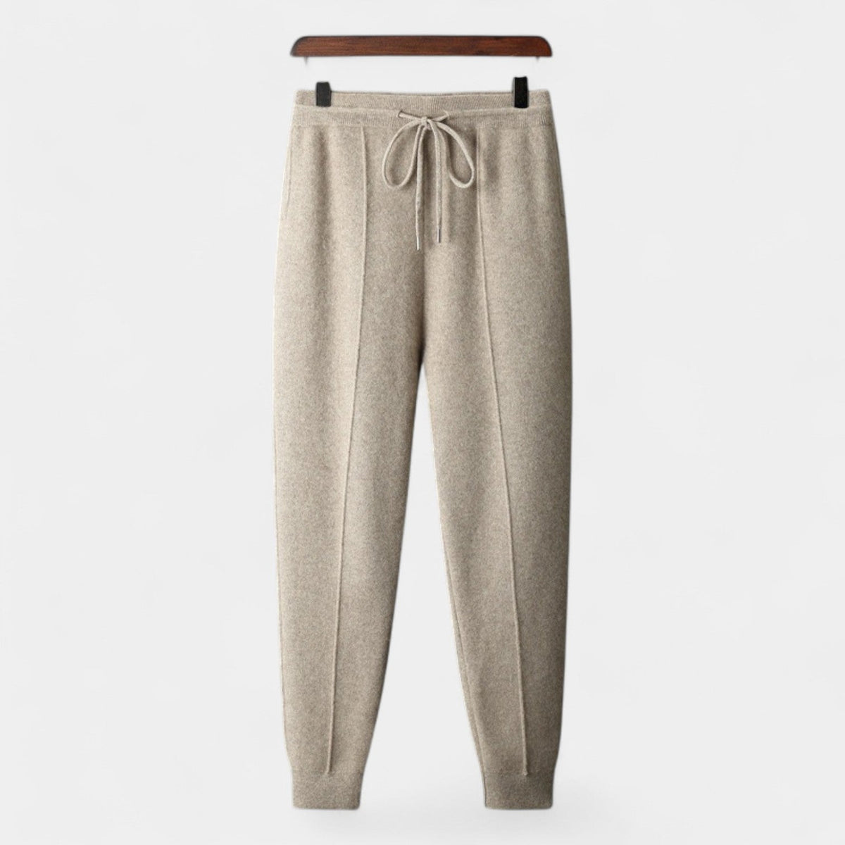 Men's Wool Knit Cardigan and Trouser Set – Relaxed Fit
