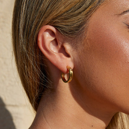 Tiny Everyday Sleeper Hoop Earrings