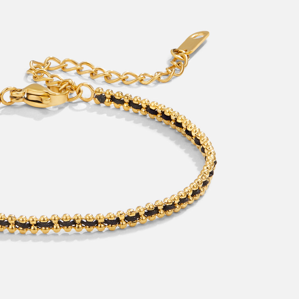 Sofia Delicate Bead Row Bracelet