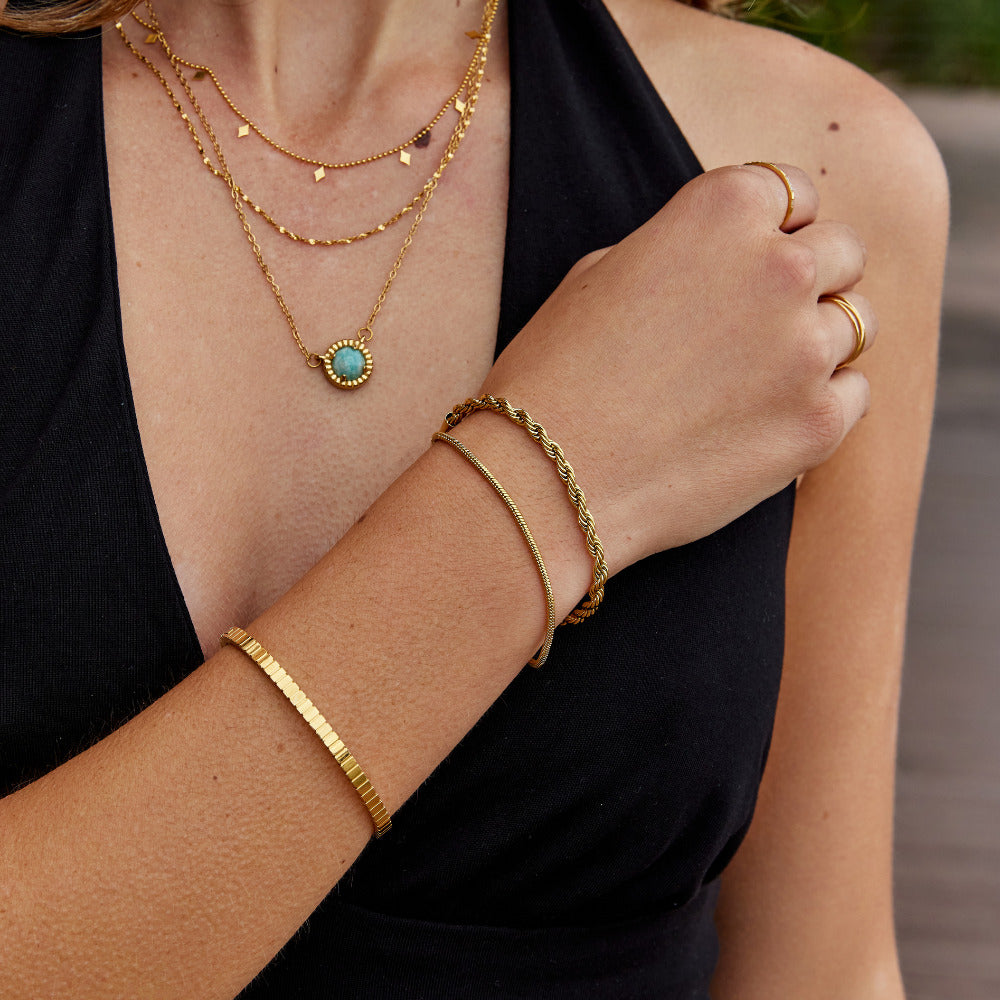 Leila Twisted Multi-Strand Bracelet