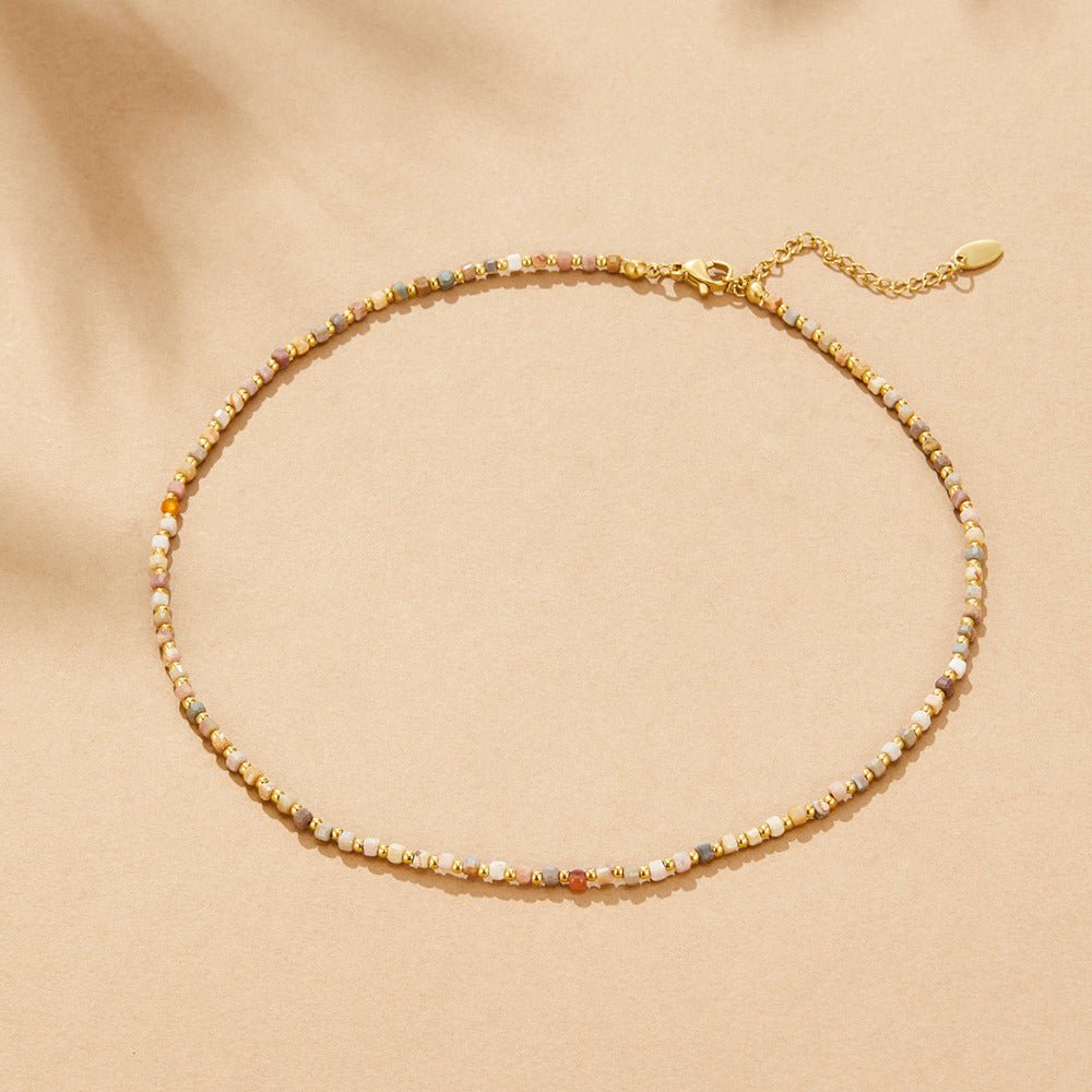 Alashan Natural-Look Stone Bead Necklace
