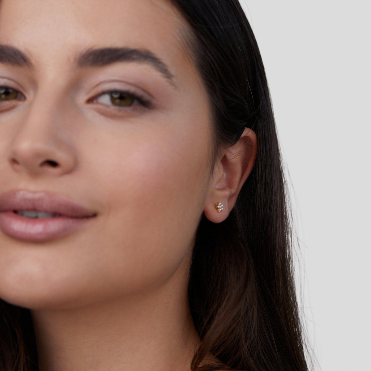 Flower Blossom Earrings with a Pearl Centre