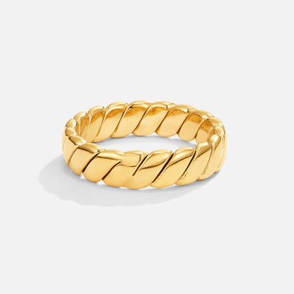 Calira Fine Strand Looped Infinity Ring