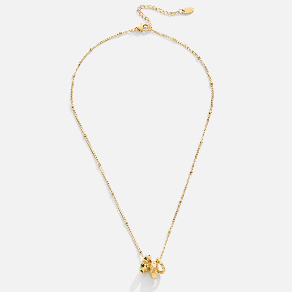 Camilla Plain Drop Pendant Necklace