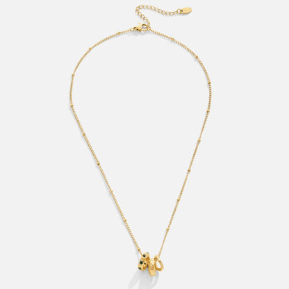 Camilla Plain Drop Pendant Necklace