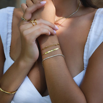 Cara Everyday Gold-Tone Chain Bracelet