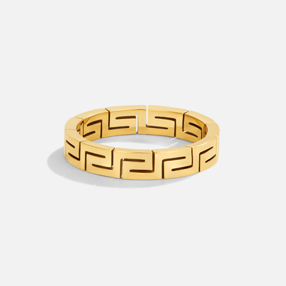 Celestine Open-Ended Gold-Tone Slim Ring