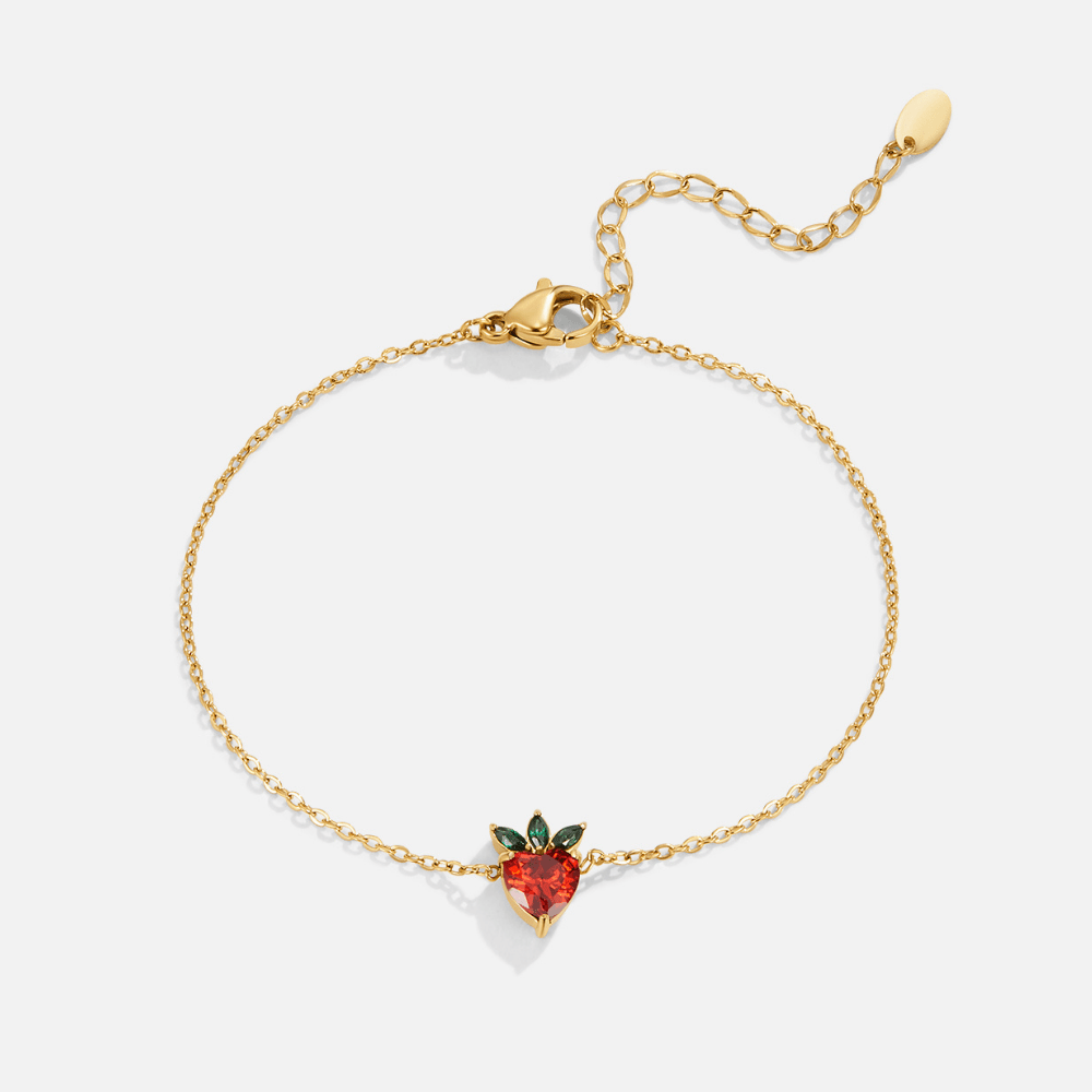 Crystal Cluster Berry Chain Bracelet