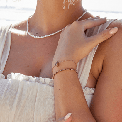 Crystal Cluster Berry Chain Bracelet