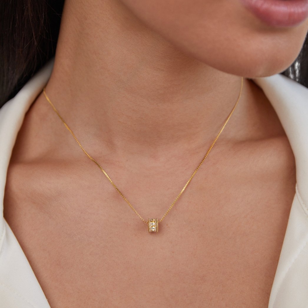 Gigi Warm Gold-Tone Matching Jewellery Set