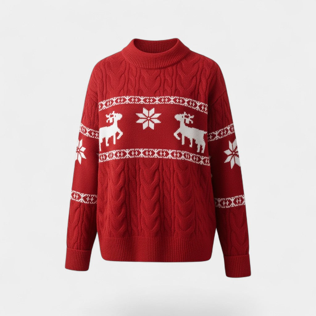 Men's Knitted Christmas Jumper – Subtle Festive Motif