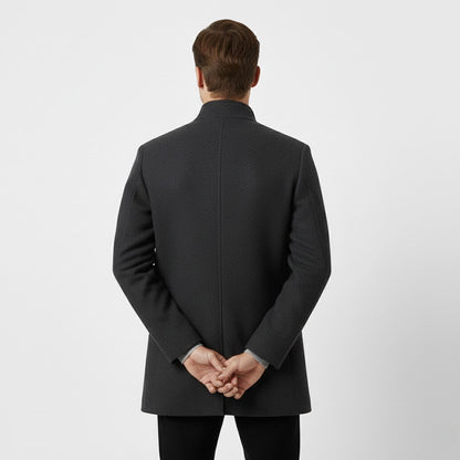 Men's Merino Wool Coat – Removable Insulating Lining