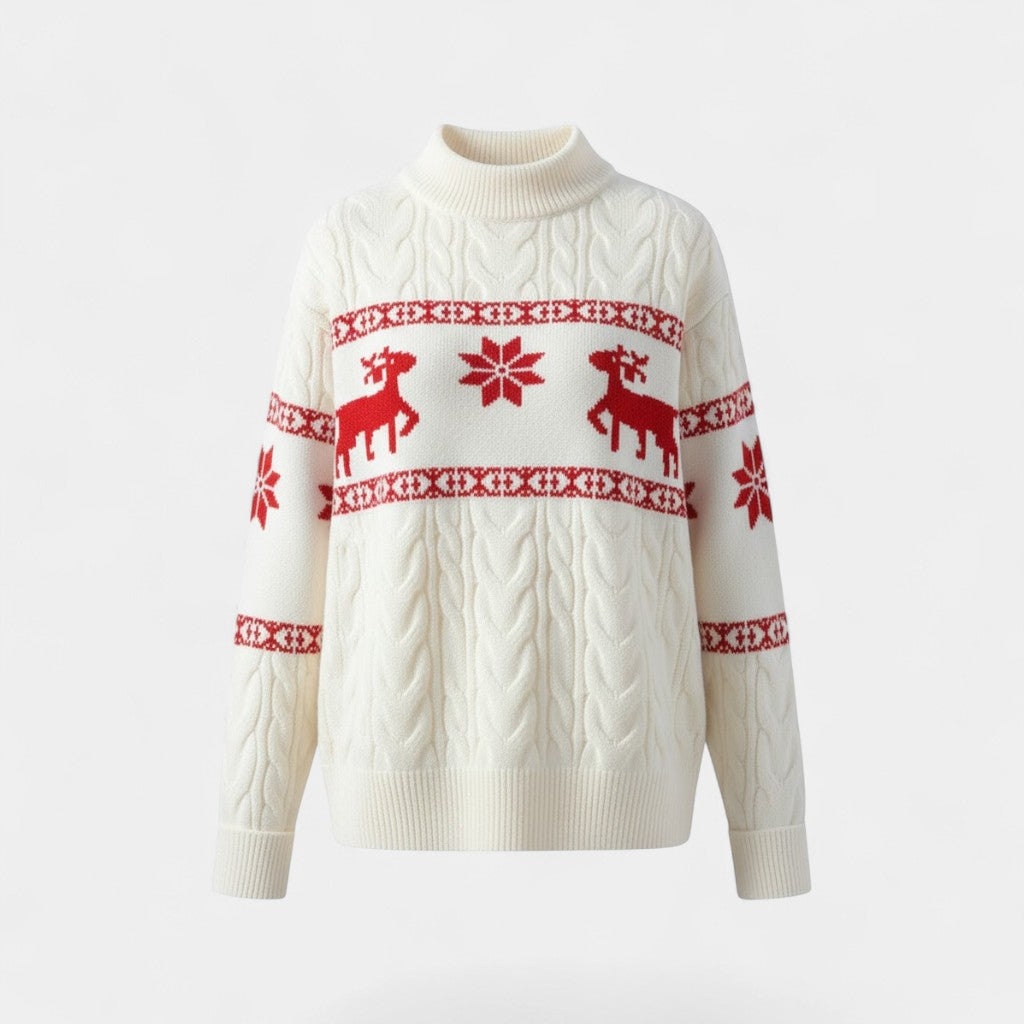 Men's Knitted Christmas Jumper – Subtle Festive Motif