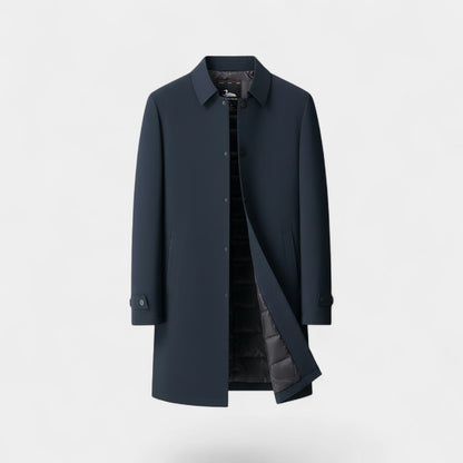Men's Mid Length Cotton Jacket – Fleece Lined