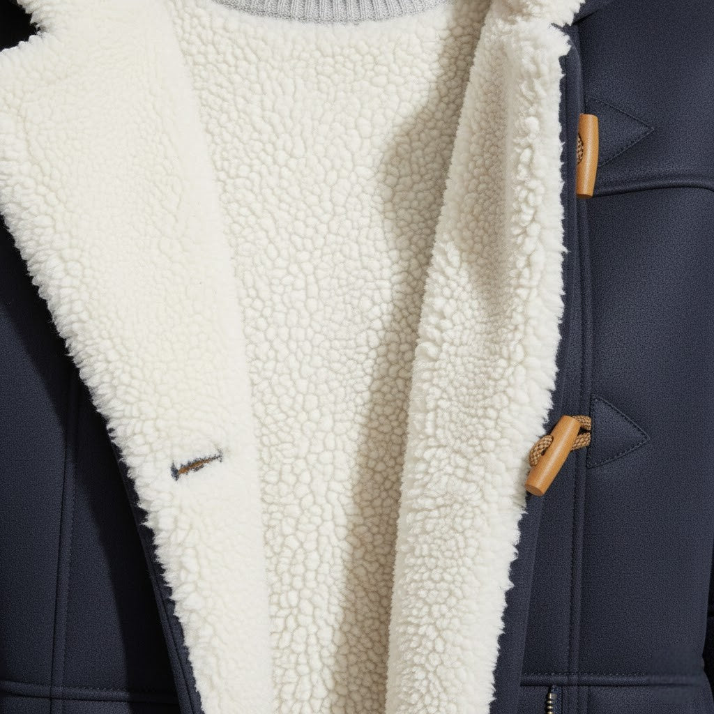 Women's Hooded Winter Jacket – Sherpa Lined Throughout