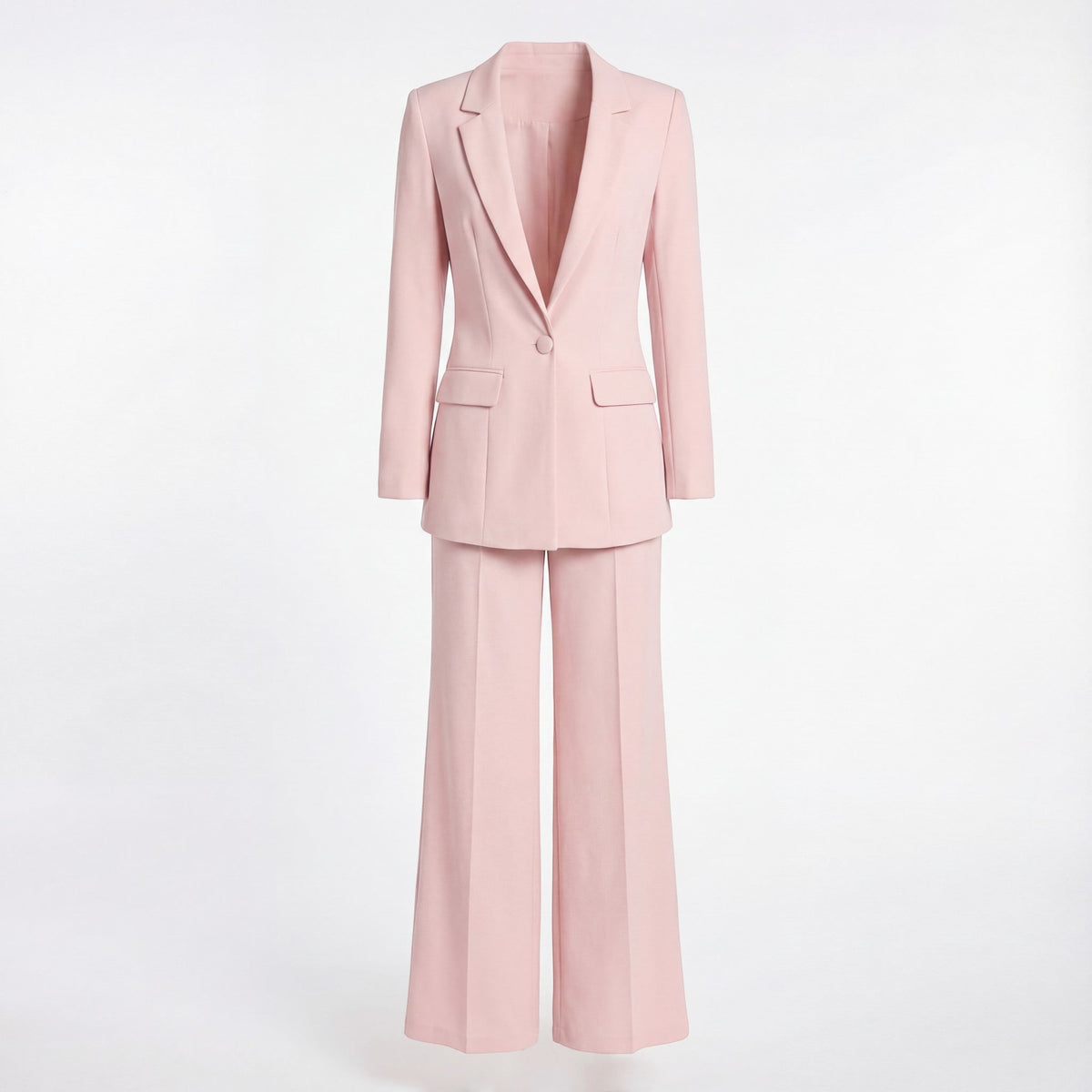 Women's Tailored Two-Piece Set – Blazer and Trousers
