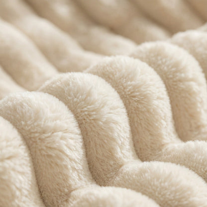 Fluffy Plush Blanket – Generous Double Sided Throw