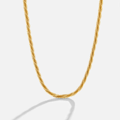 Kai Plain Gold-Tone Everyday Chain Necklace