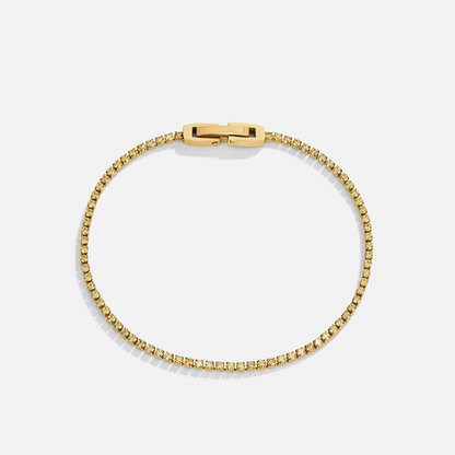Keana Soft Green Crystal Bracelet