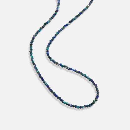 Harbour Blue Beaded Strand Necklace