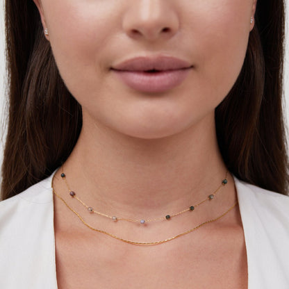 Alana Two-Strand Stone Gold-Tone Necklace